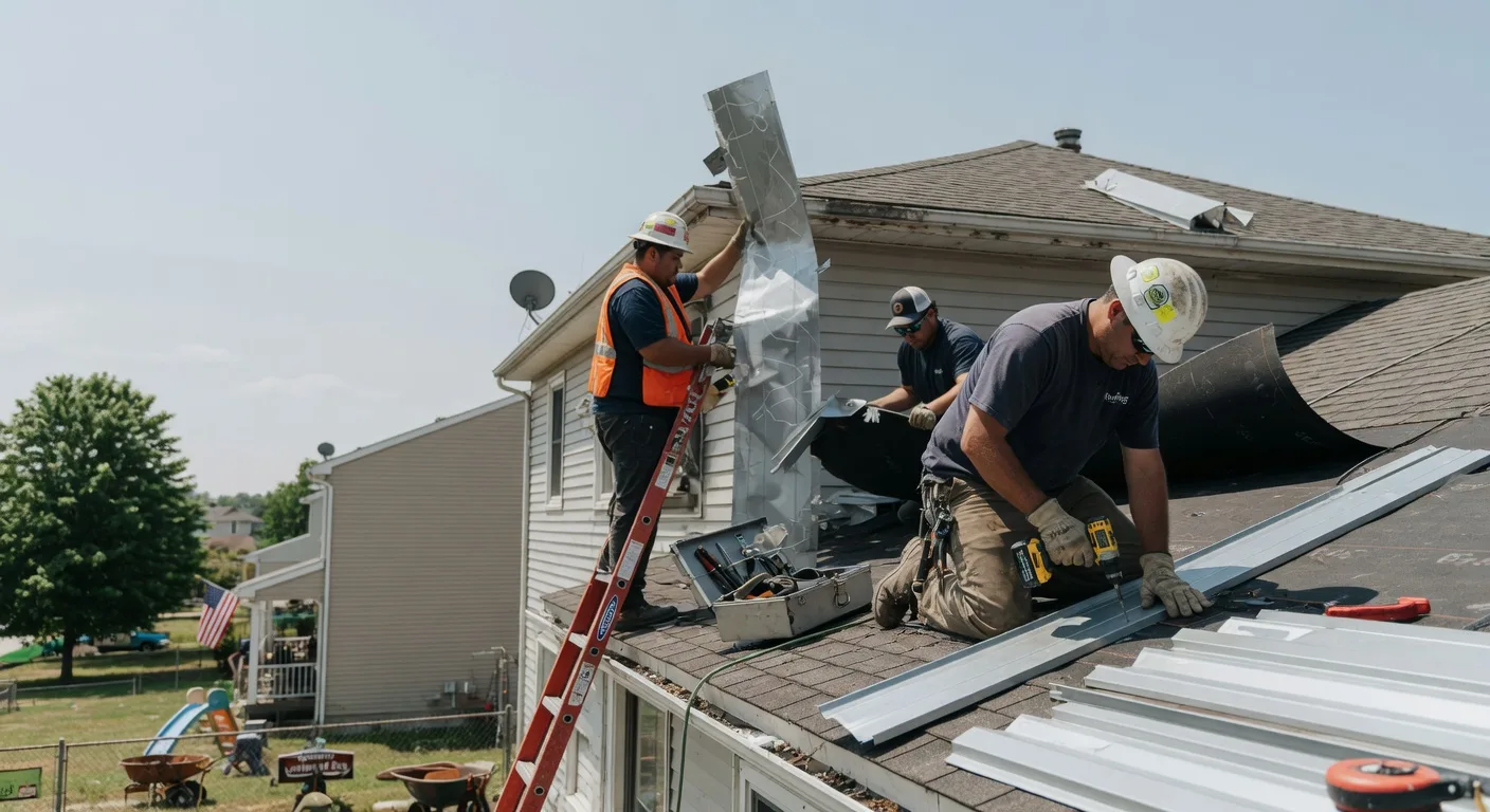 Metal Roofing Installation in Athens, LA near me
